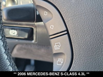 2006 Mercedes-Benz S430 4.3L