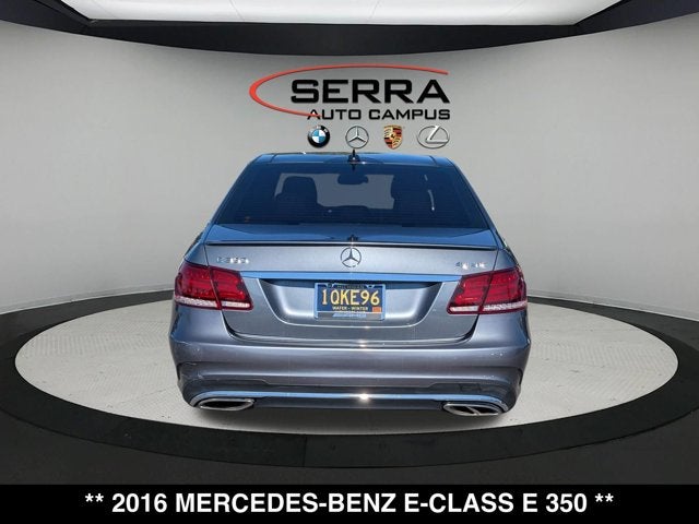 2016 Mercedes-Benz E 350 E 350