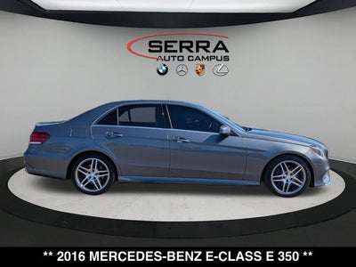 2016 Mercedes-Benz E 350 E 350