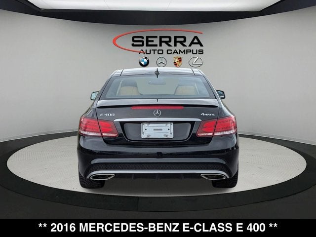 2016 Mercedes-Benz E 400 E 400