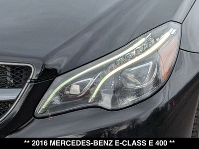 2016 Mercedes-Benz E 400 E 400