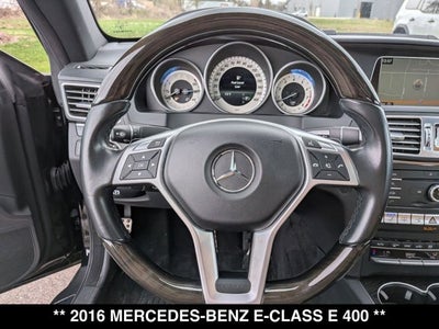 2016 Mercedes-Benz E 400 E 400