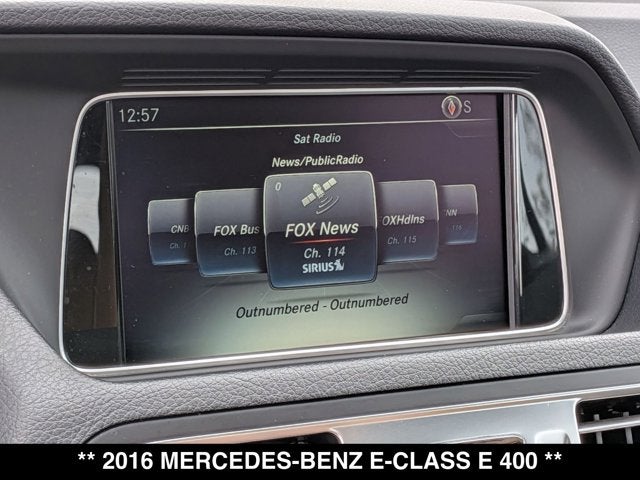 2016 Mercedes-Benz E 400 E 400