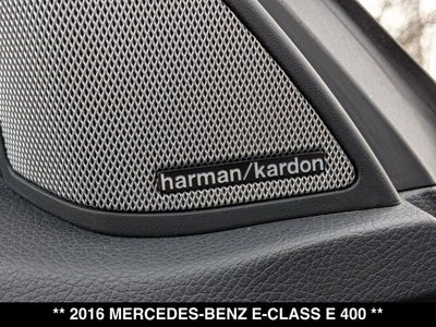 2016 Mercedes-Benz E 400 E 400