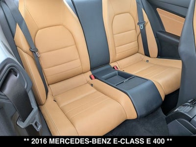 2016 Mercedes-Benz E 400 E 400