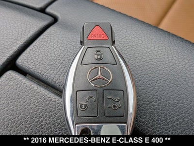 2016 Mercedes-Benz E 400 E 400