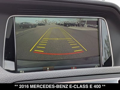 2016 Mercedes-Benz E 400 E 400