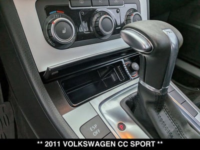2011 Volkswagen CC Sport
