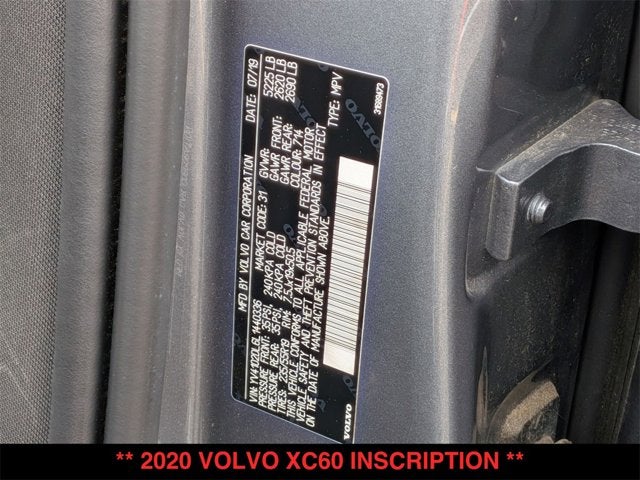 2020 Volvo XC60 Inscription