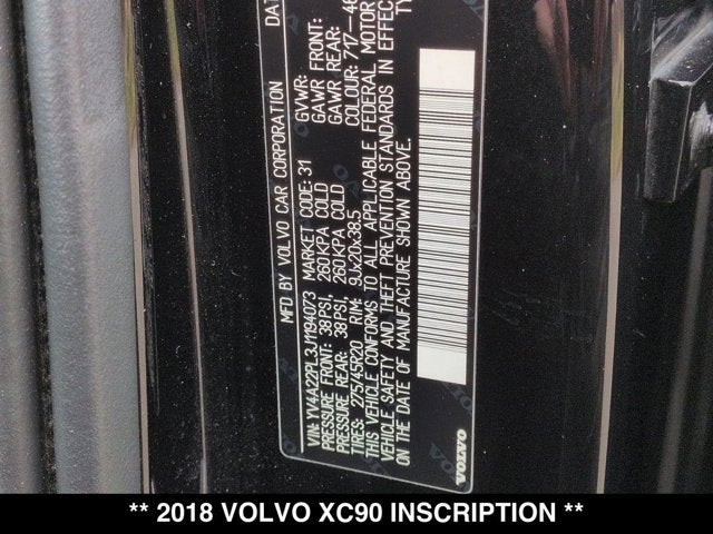 2018 Volvo XC90 Inscription