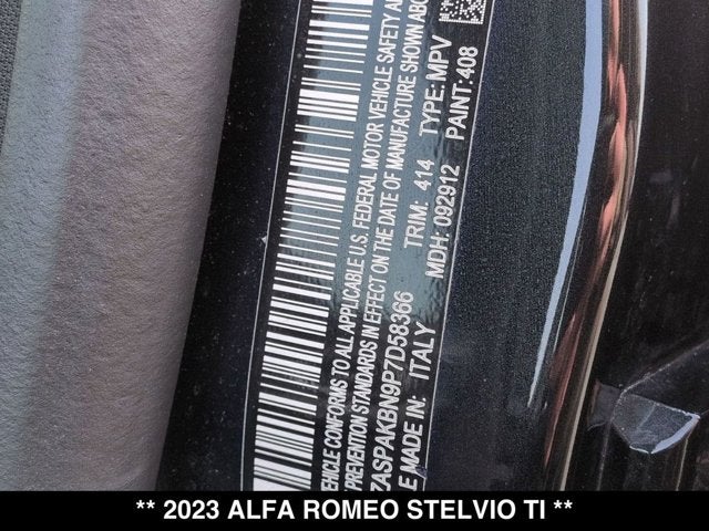 2023 Alfa Romeo Stelvio Ti