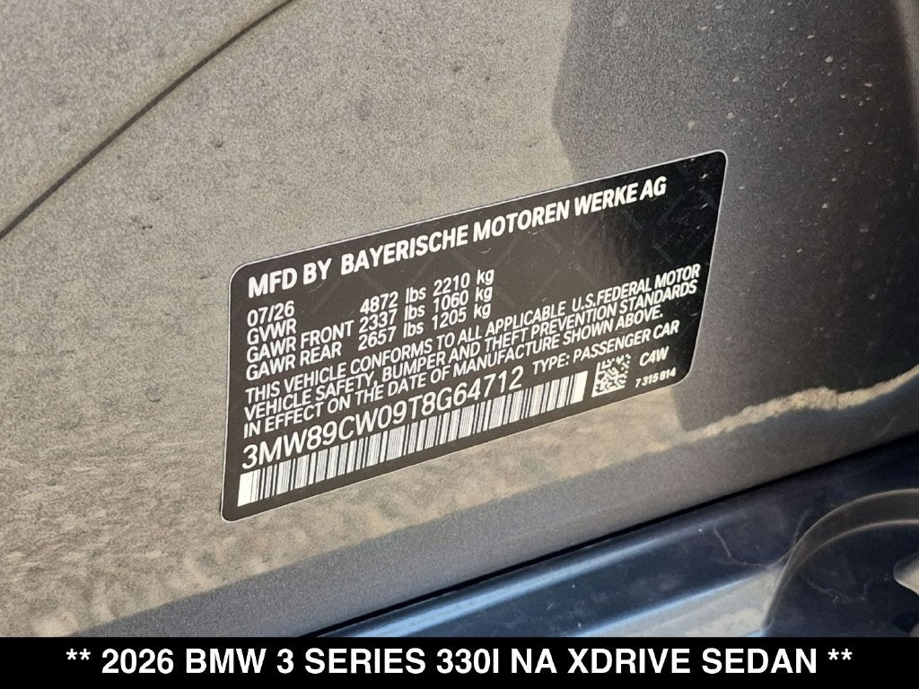 2026 BMW 330i 330i xDrive
