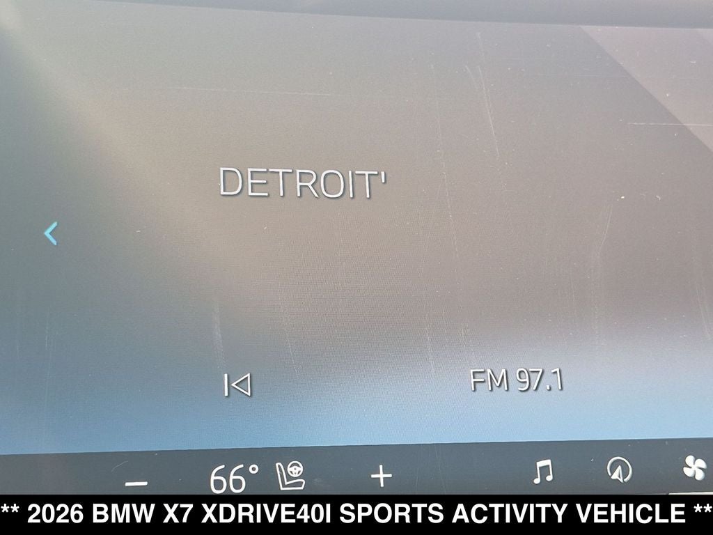 2026 BMW X7 xDrive40i