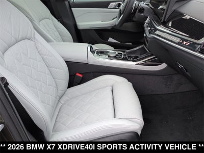 2026 BMW X7 xDrive40i