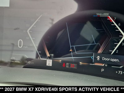 2027 BMW X7 xDrive40i