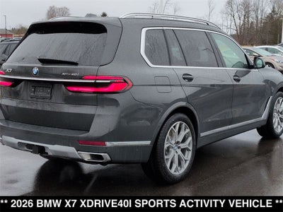 2026 BMW X7 xDrive40i
