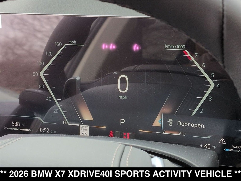 2026 BMW X7 xDrive40i