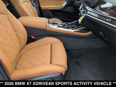 2026 BMW X7 xDrive40i