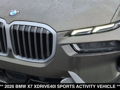 2026 BMW X7 xDrive40i