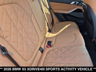 2026 BMW X5 xDrive40i