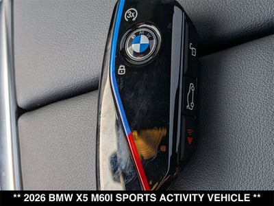 2026 BMW X5 M60i