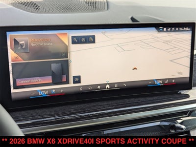 2026 BMW X6 xDrive40i