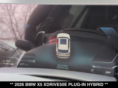 2026 BMW X5 xDrive50e