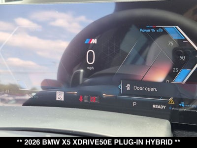 2026 BMW X5 xDrive50e