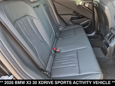 2026 BMW X3 30 xDrive