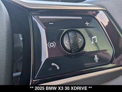 2025 BMW X3 30 xDrive