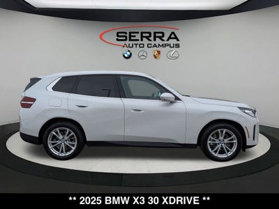 2025 BMW X3 30 xDrive