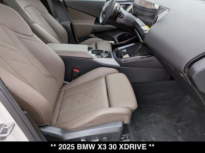 2025 BMW X3 30 xDrive