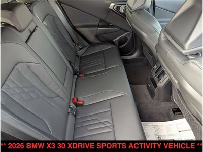 2026 BMW X3 30 xDrive