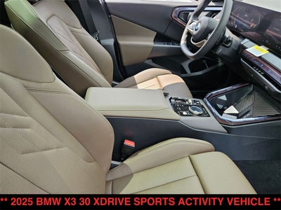 2025 BMW X3 30 xDrive