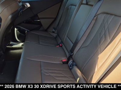 2026 BMW X3 30 xDrive
