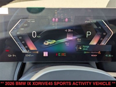 2026 BMW iX xDrive45