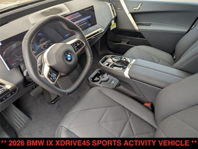 2026 BMW iX xDrive45