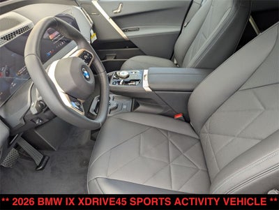 2026 BMW iX xDrive45