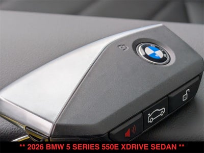 2026 BMW 550e 550e xDrive