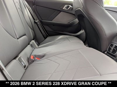 2026 BMW 228i 228 Gran Coupe