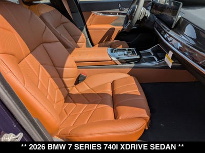 2026 BMW 740i 740i xDrive